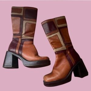 Steve Madden Multicolor Heeled Boots